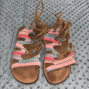 Forever 21 Tribal Tie Sandals! ✨